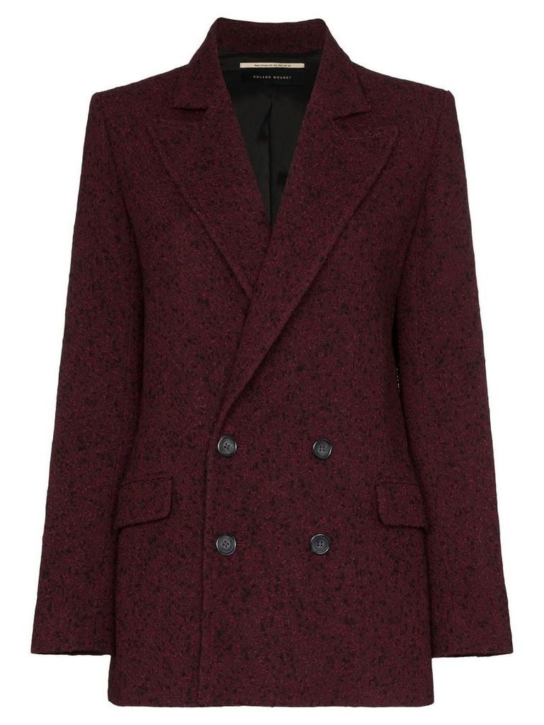 Roland Mouret Gilroy fitted blazer - Red