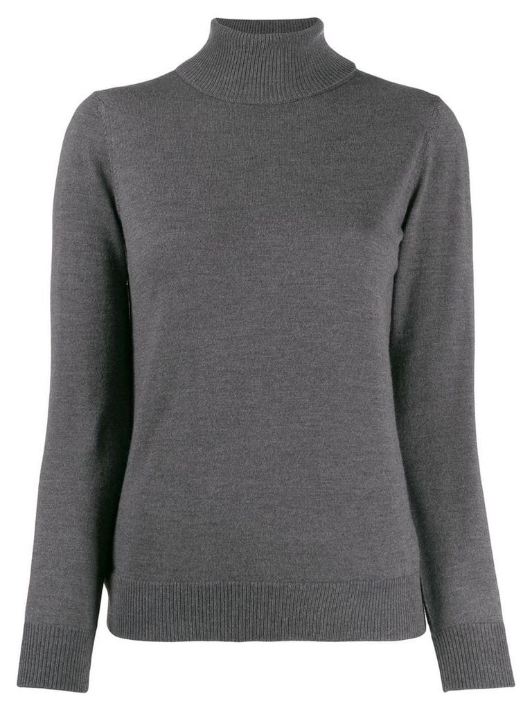 A.P.C. roll-neck fitted sweater - Grey