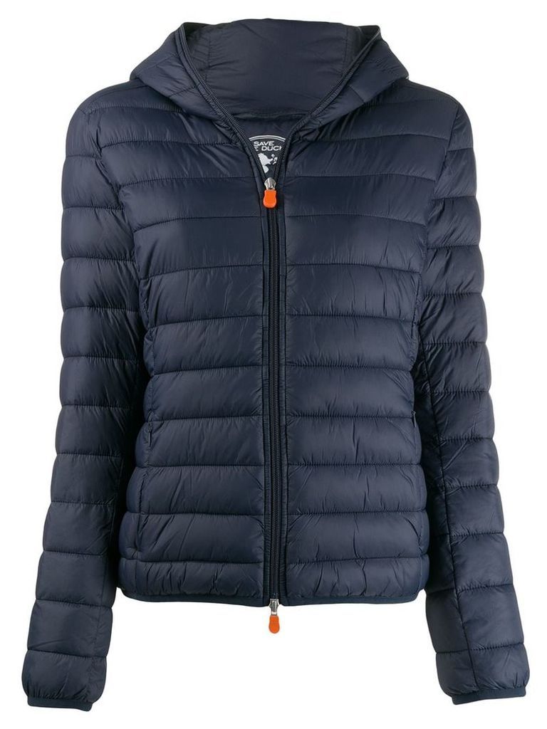 Save The Duck padded zip-front jacket - Blue