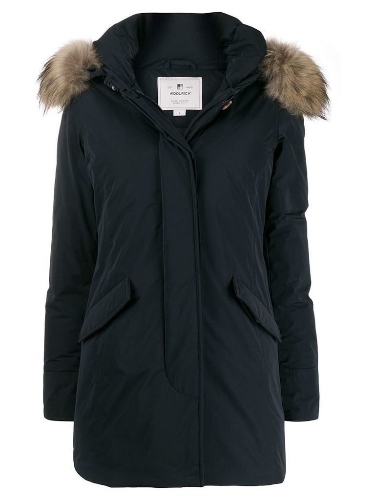 Woolrich hooded padded parka - Blue