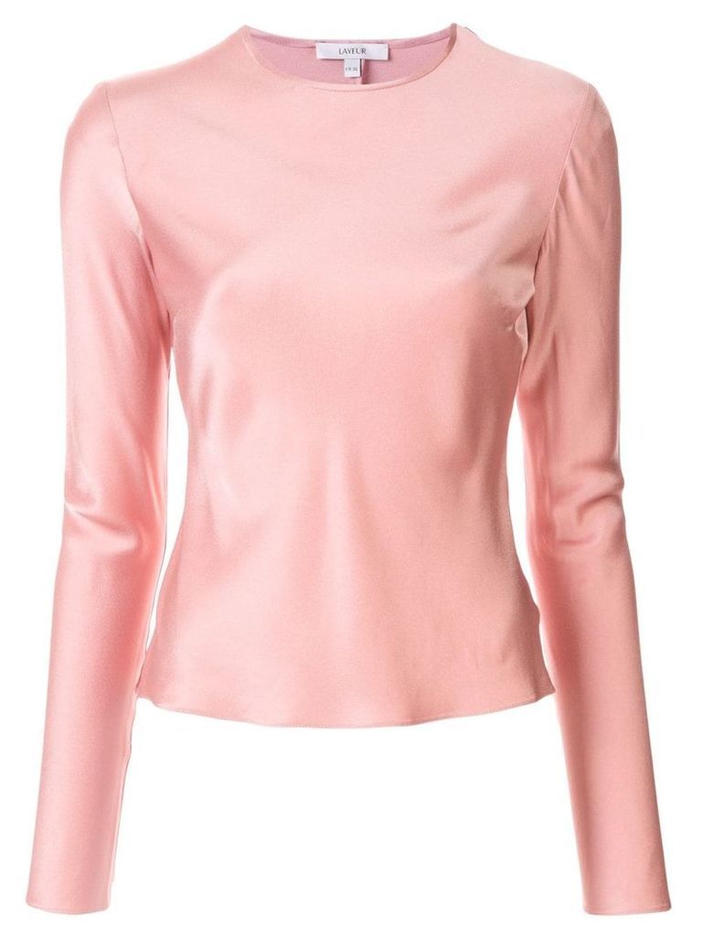 Layeur Mitchell long sleeve top - PINK