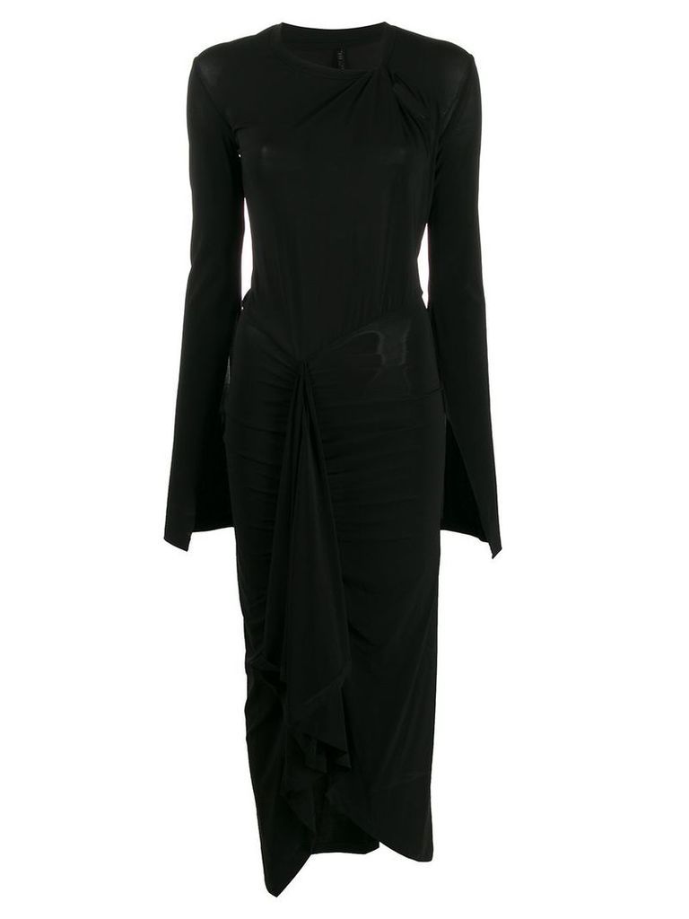 UNRAVEL PROJECT knot detail dress - Black