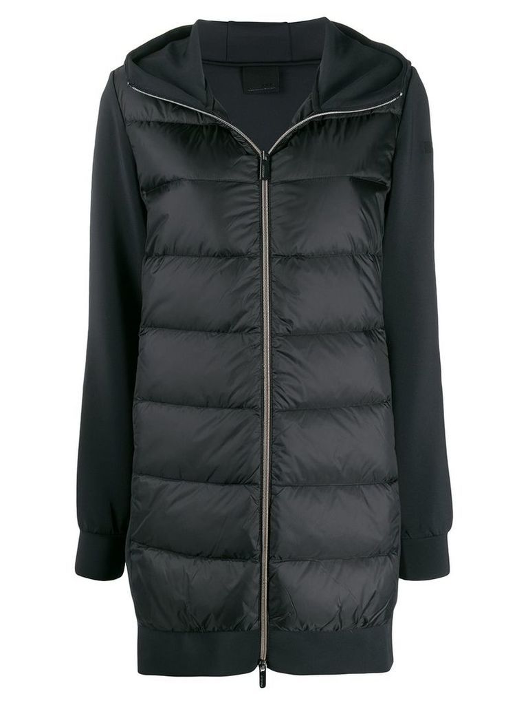 RRD feather down hooded coat - Black