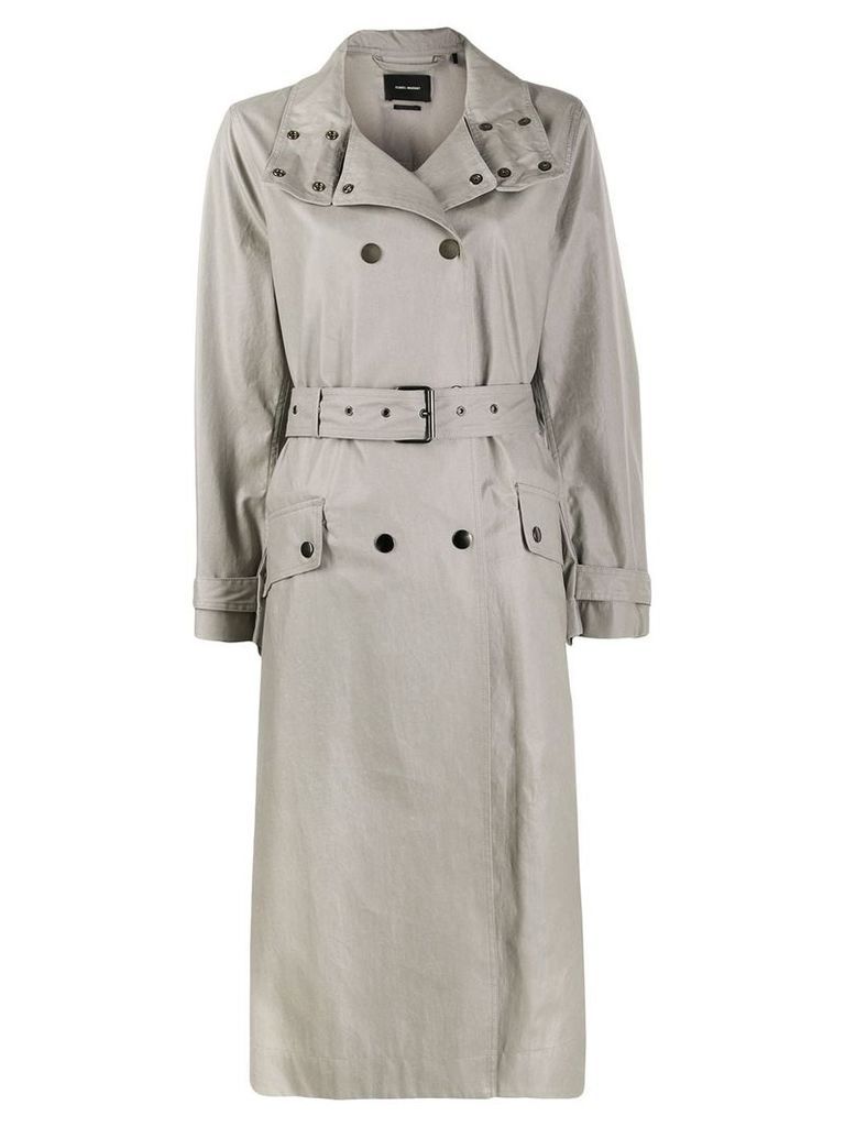 Isabel Marant Tatiana trench coat - Grey