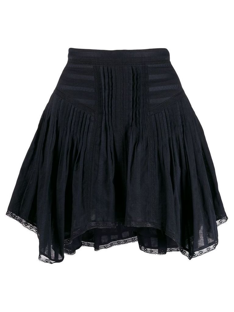 Isabel Marant Étoile Prandali lace trim skirt - Black