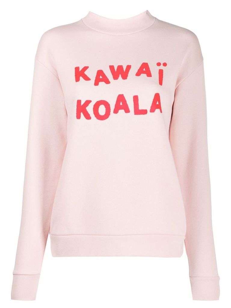 Être Cécile Kawai Koala boyfriend sweatshirt - PINK
