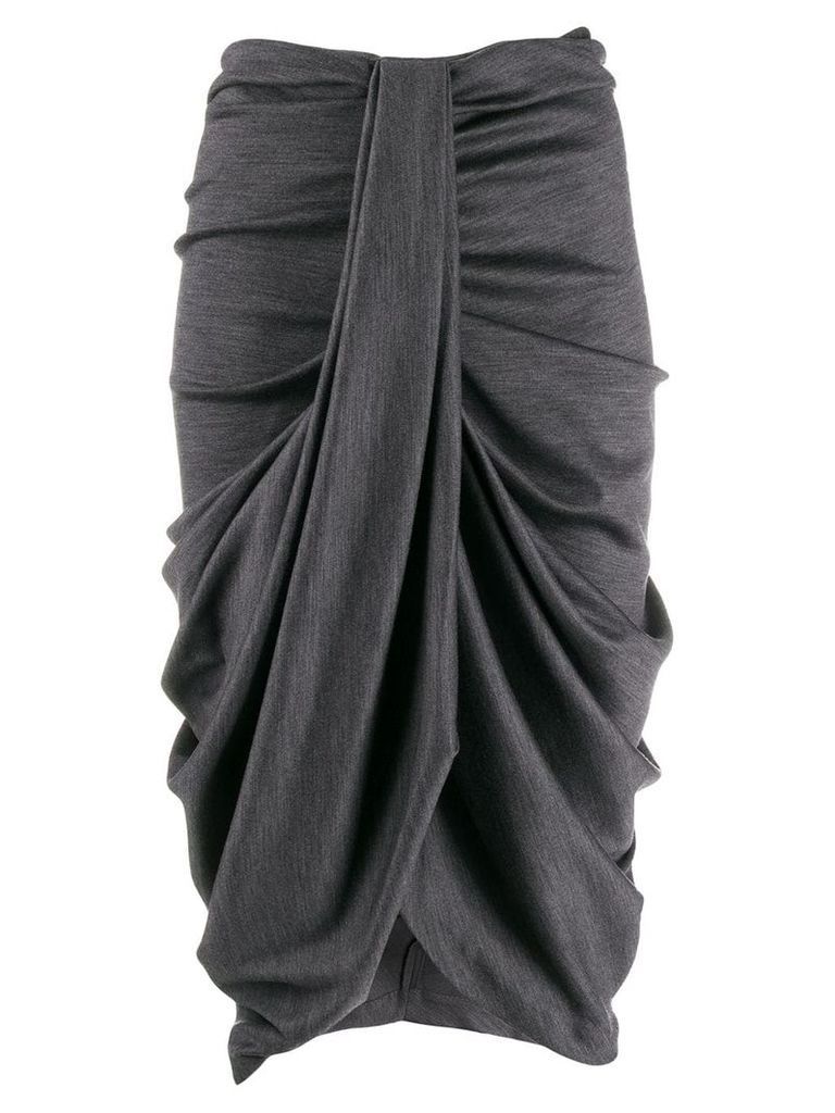 Isabel Marant Datisca draped skirt - Grey