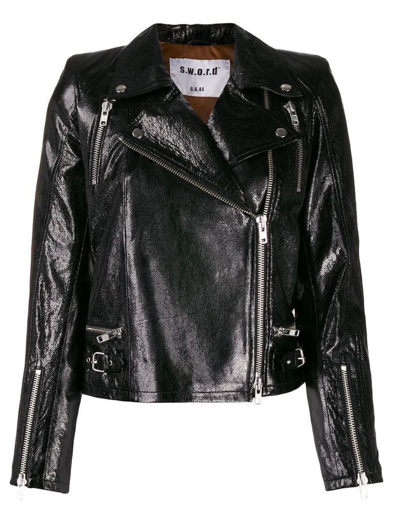 S.W.O.R.D 6.6.44 Giacca biker jacket - Black