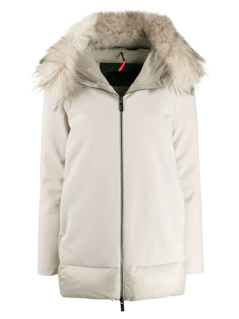 RRD hooded padded coat - NEUTRALS