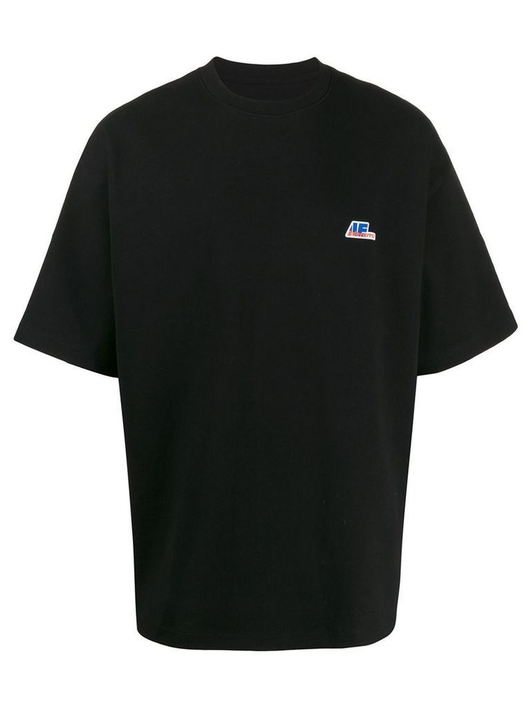 Ader Error AE logo-patch T-shirt - Black