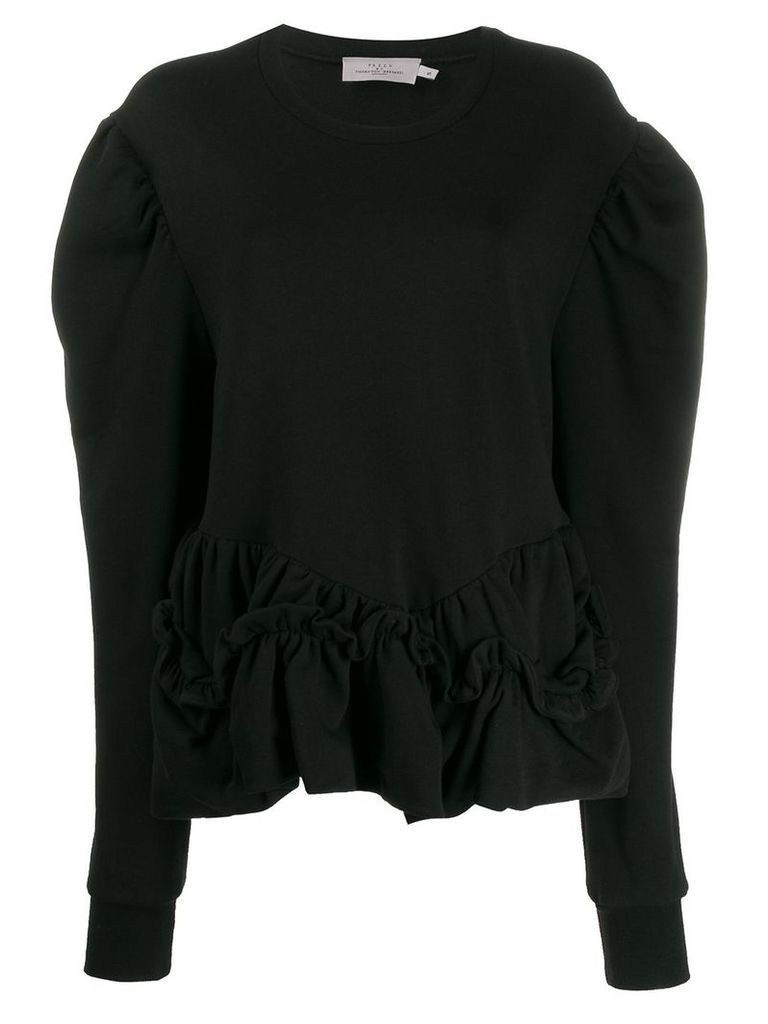 Preen By Thornton Bregazzi Melanie organic cotton sweatshirt - Black