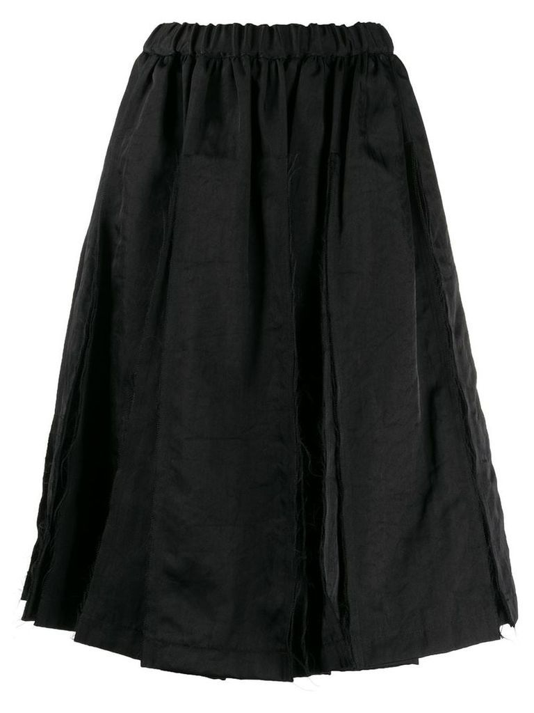 Comme Des Garçons Comme Des Garçons full shaped skirt - Black