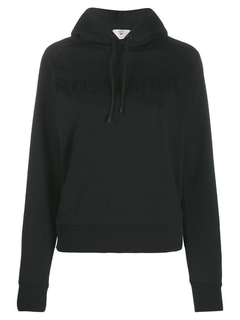 Rossignol textured logo hoodie - Black