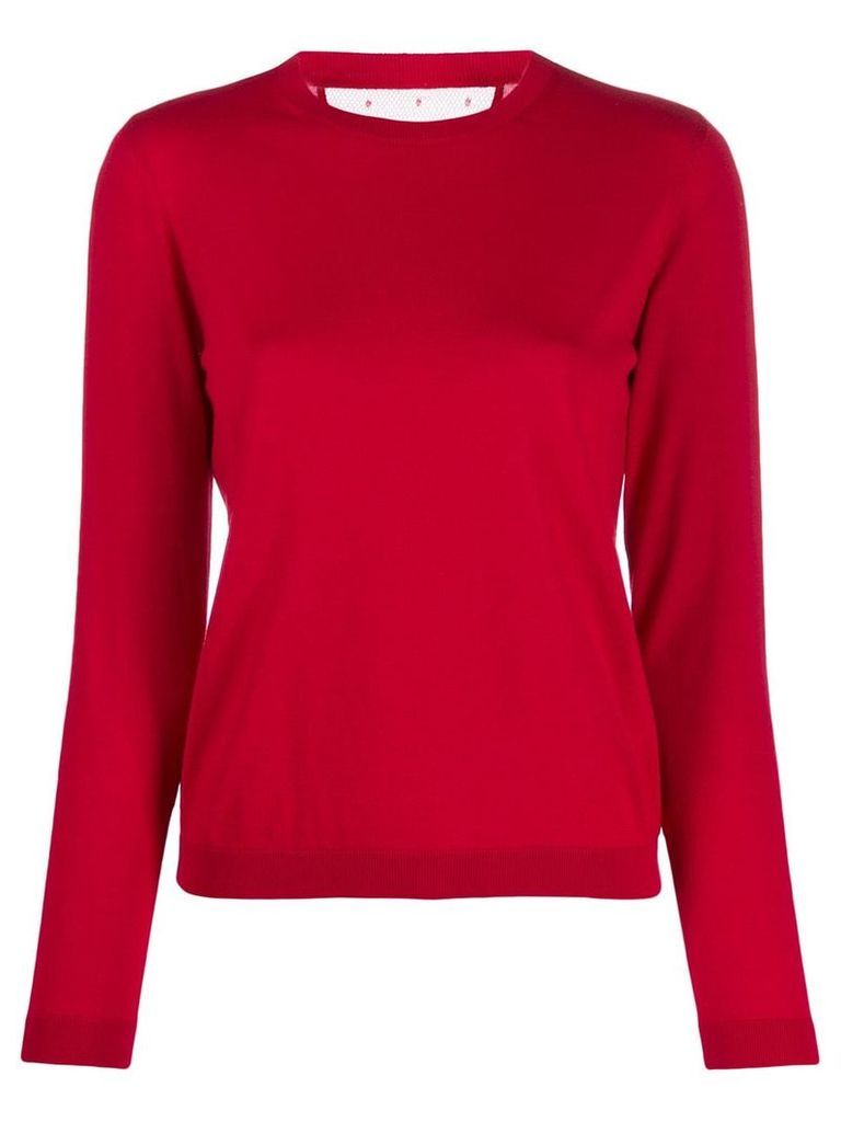 Red Valentino lightweight knitted jumper