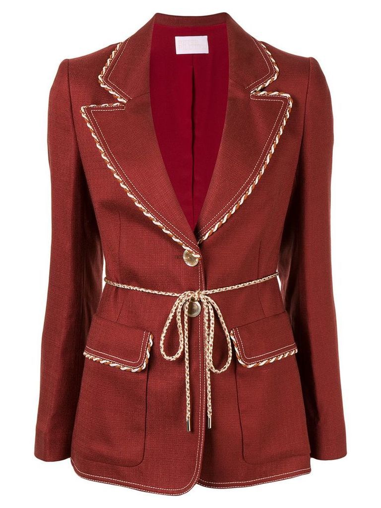 Peter Pilotto single breasted blazer - Red