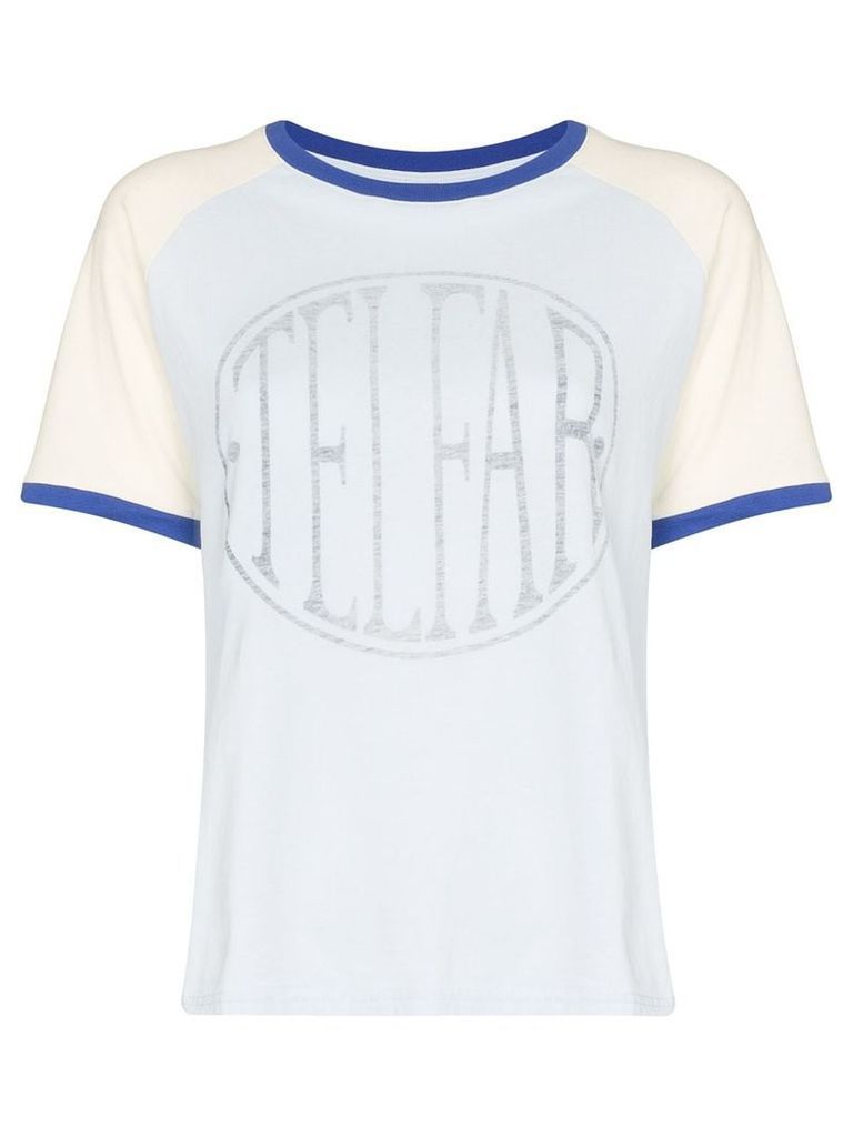 Telfar logo T-shirt - Blue