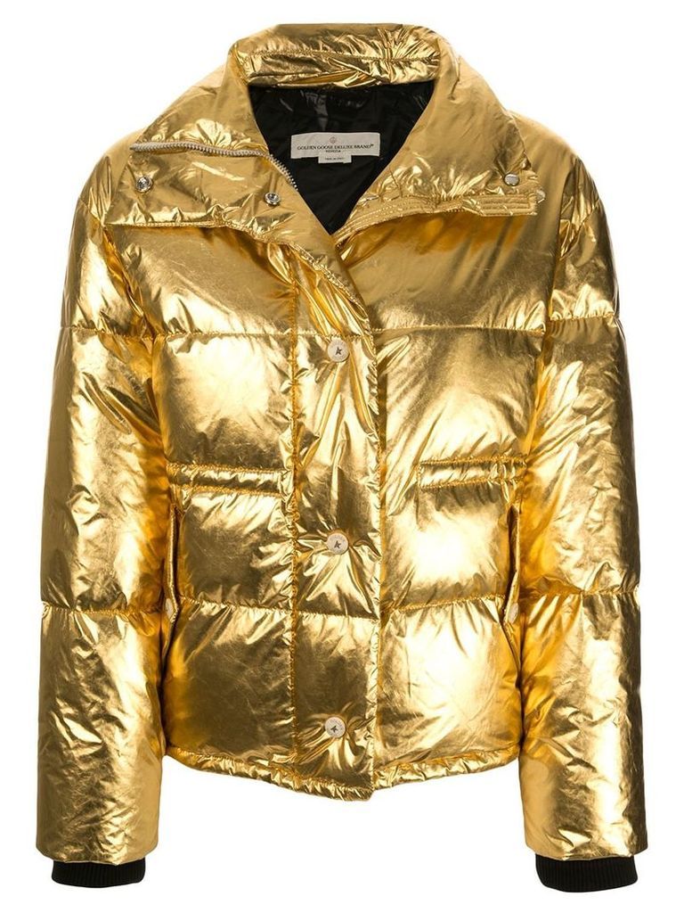 Golden Goose Yuri metallic coat
