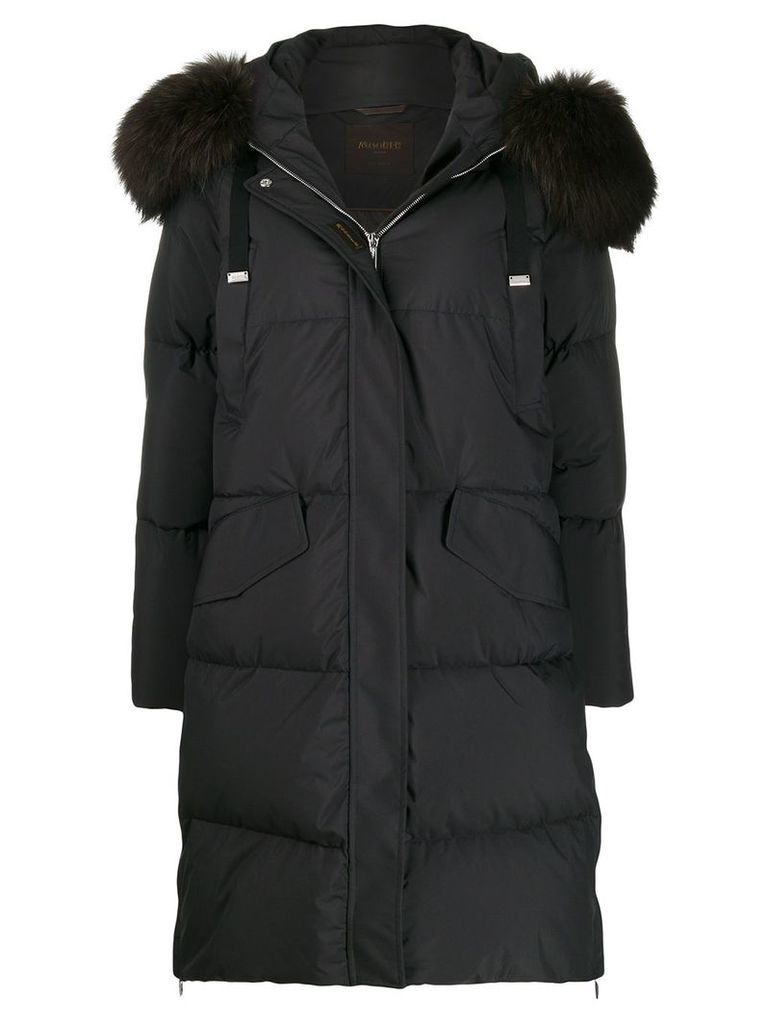 Moorer Enia padded coat - Black
