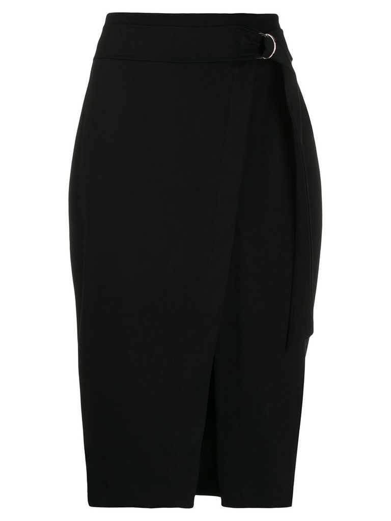 LIU JO belted pencil skirt - Black