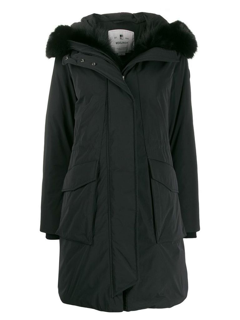 Woolrich padded parka coat - Black