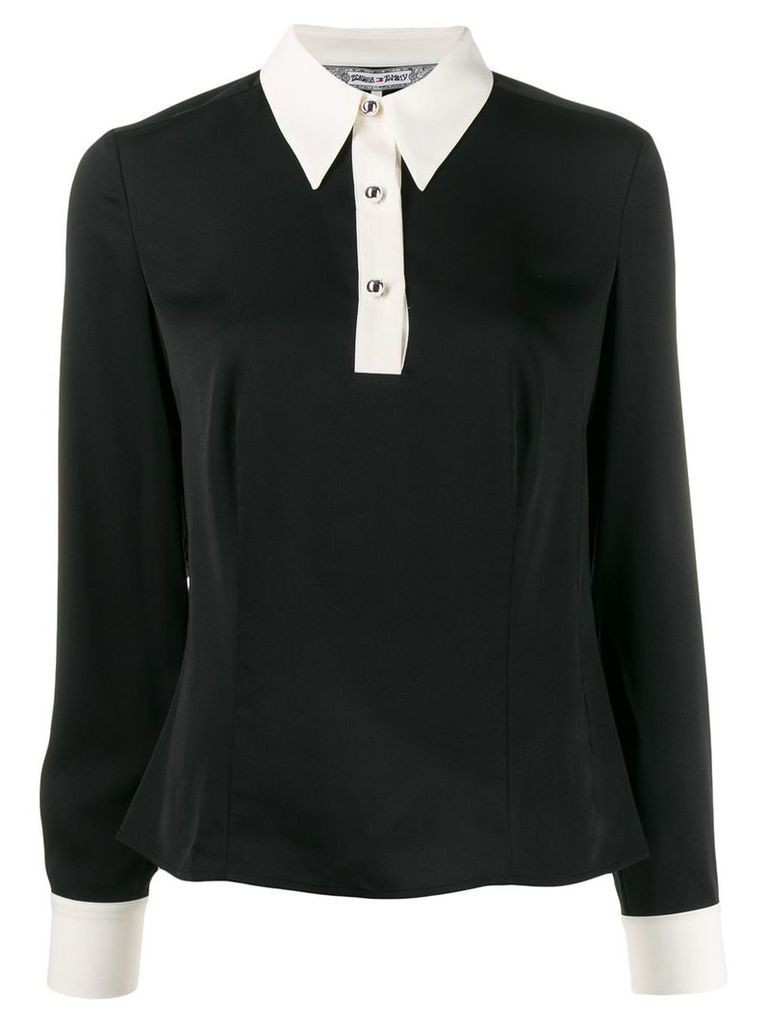 Tommy Hilfiger two tone blouse - Black