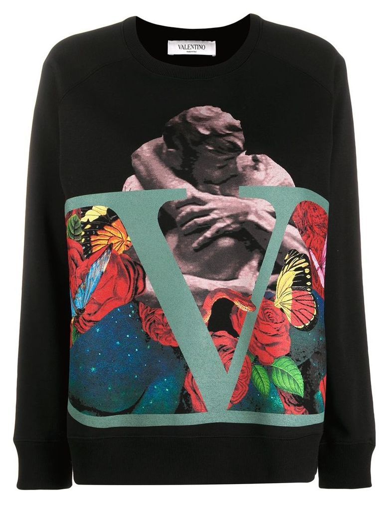 Valentino Undercover print sweatshirt - Black