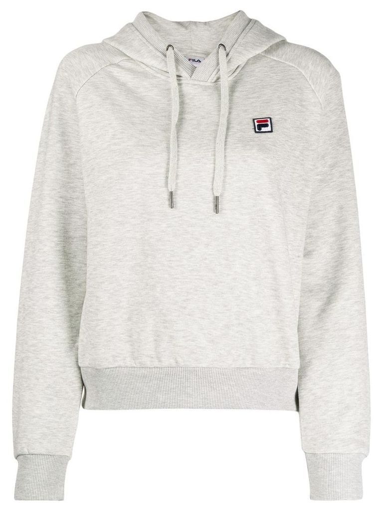 Fila embroidered logo hoodie - Grey