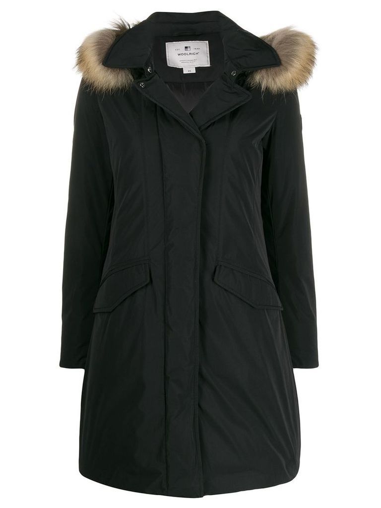 Woolrich padded parka coat - Black