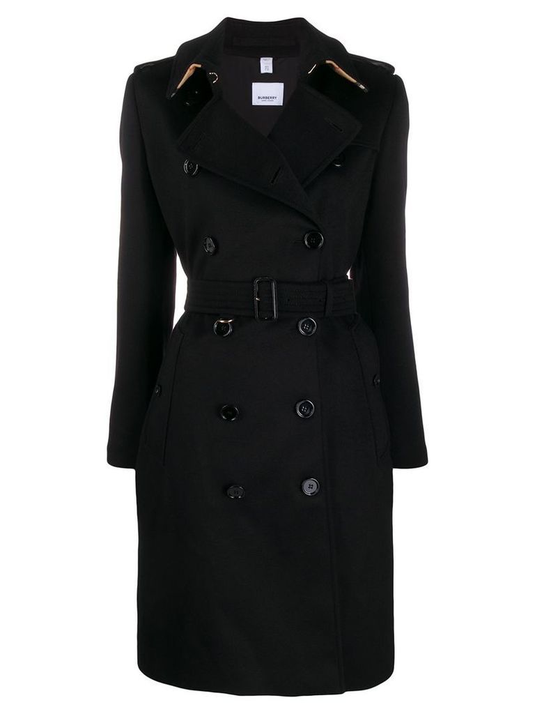 Burberry Kensington belted trench coat - Black