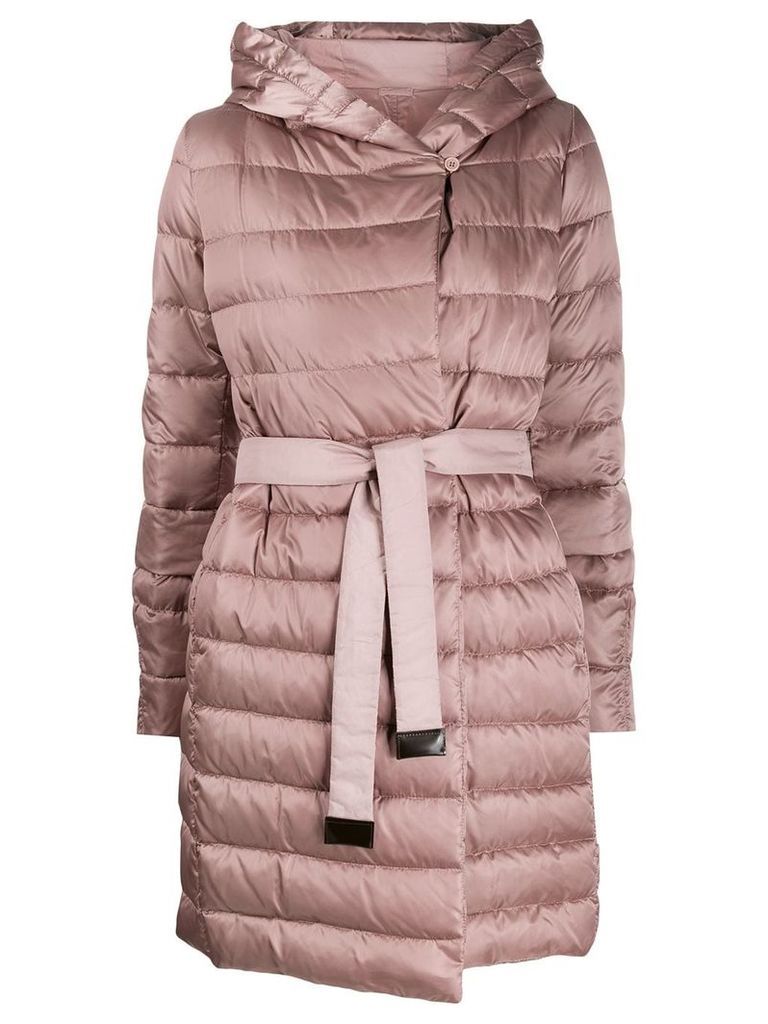 Max Mara reversible hooded coat - Pink