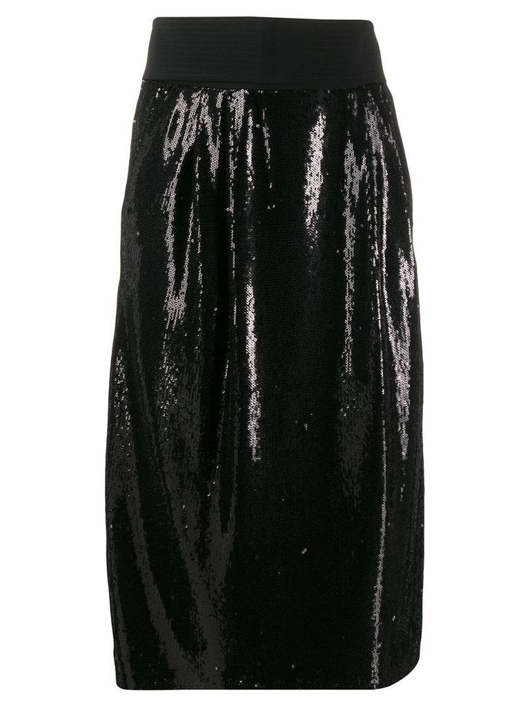 P.A.R.O.S.H. embellished pencil skirt - Black