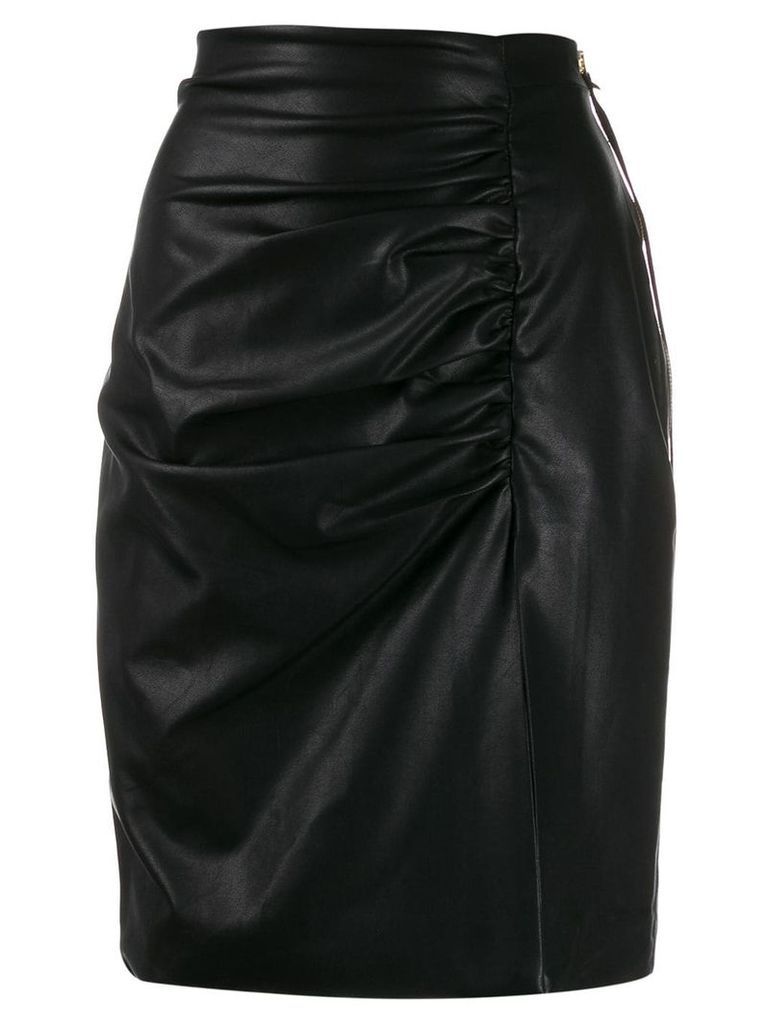 Nineminutes side slit skirt - Black