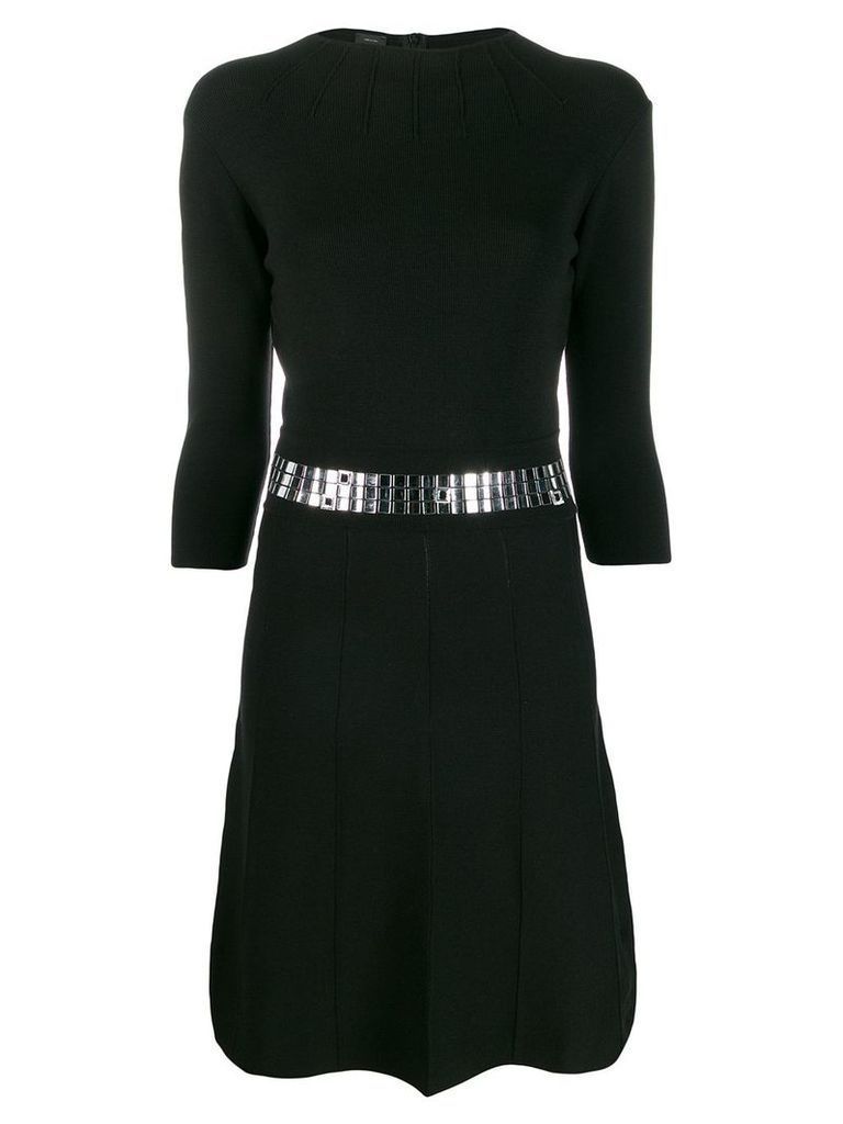 Pinko belted waist dress - Black