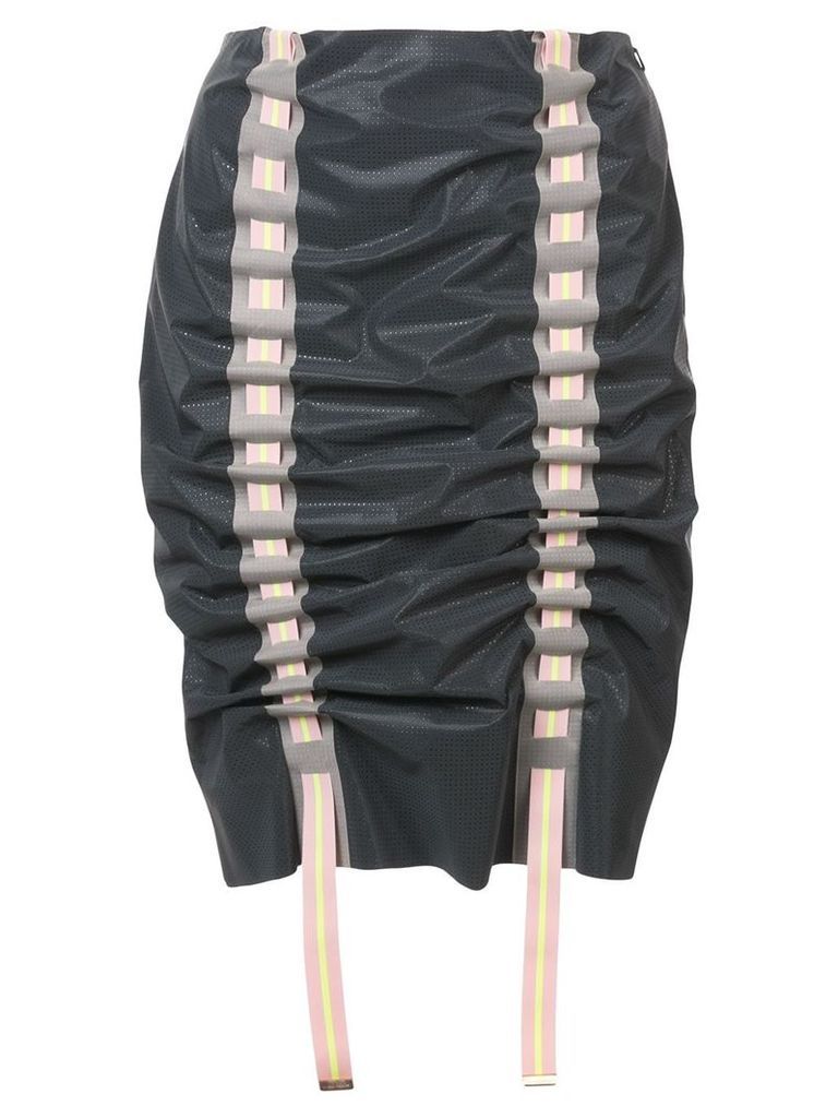 Martina Spetlova woven pencil skirt - Grey