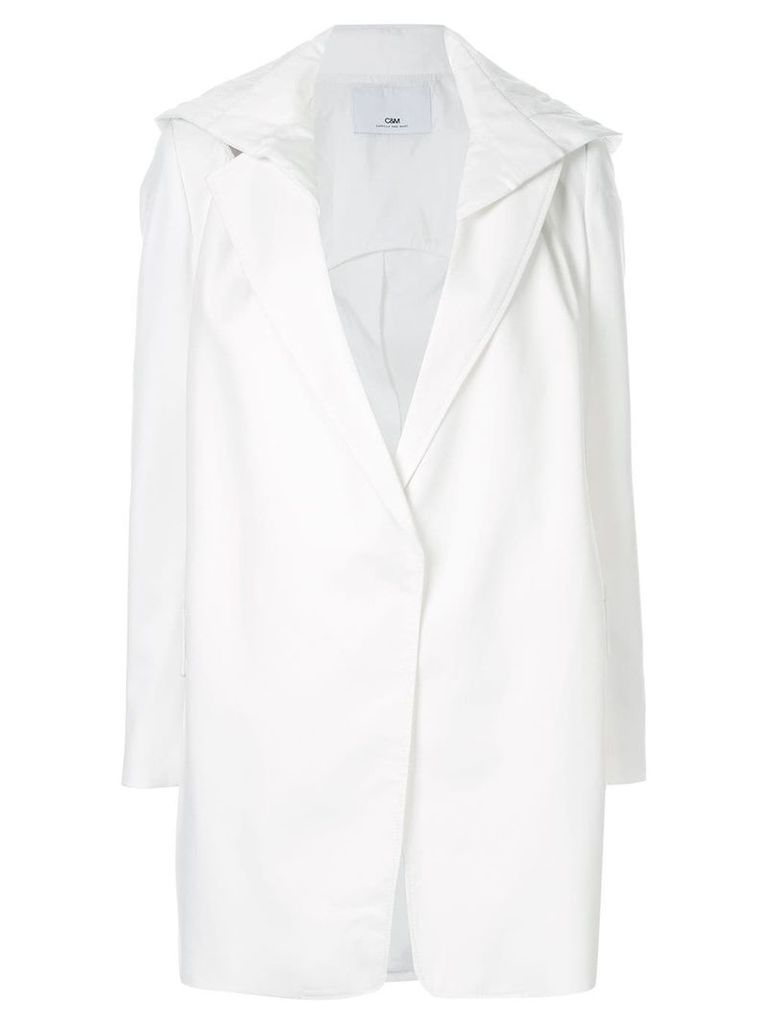 CAMILLA AND MARC Gransasso hooded blazer - White