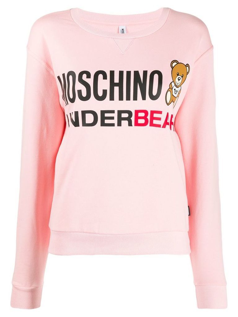 Moschino Underbear sweatshirt - Pink