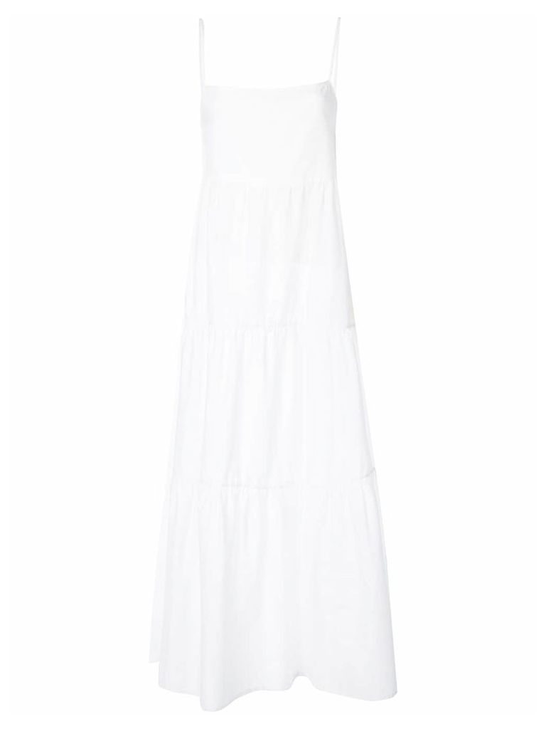 Matteau tiered summer dress - White