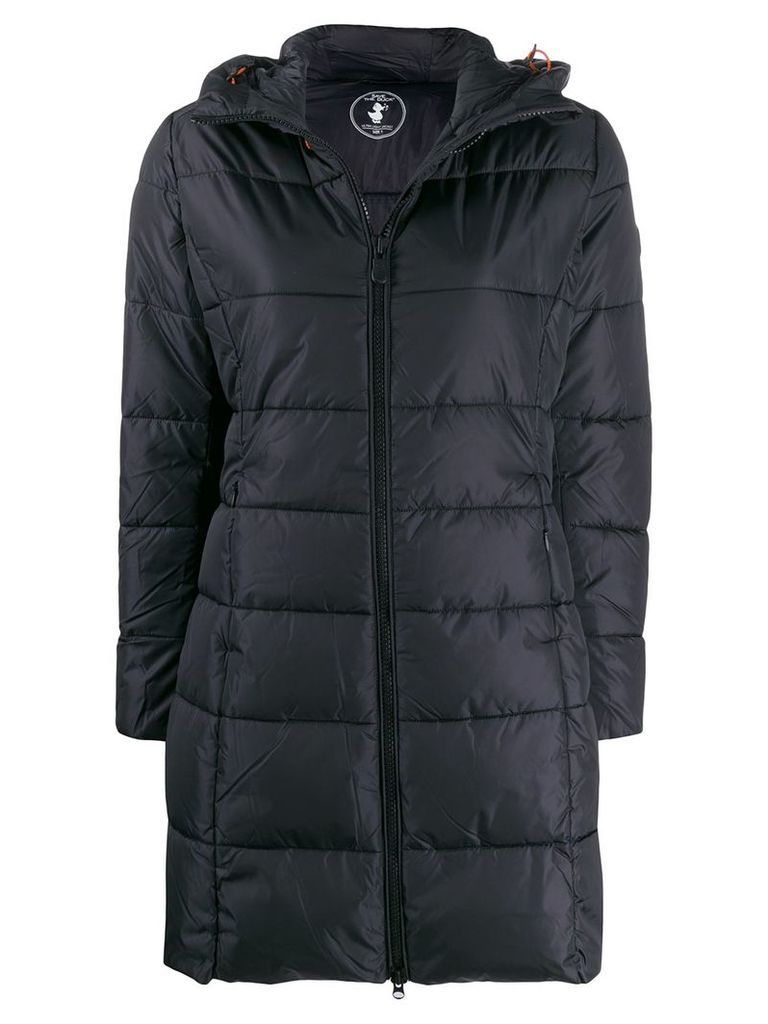 Save The Duck hooded padded coat - Black