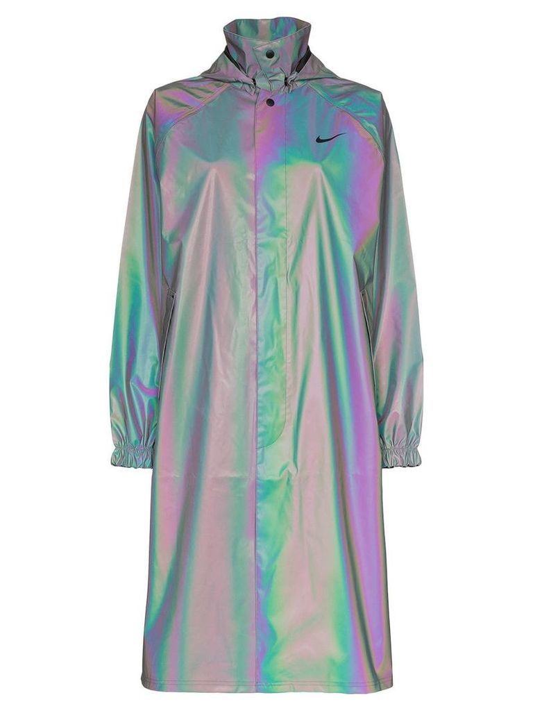 Nike iridescent raincoat - Reflective