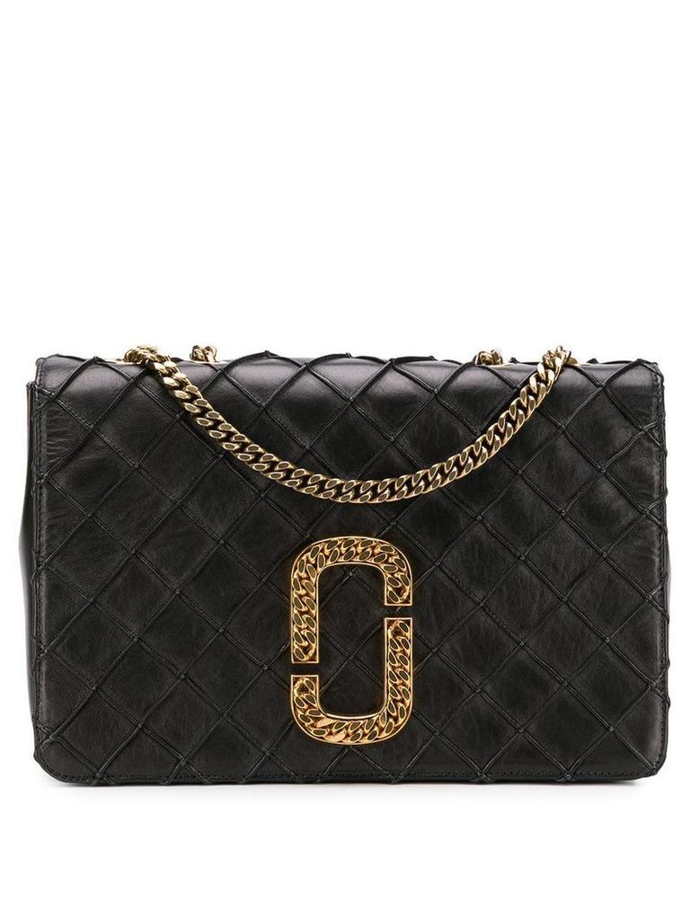 Marc Jacobs Double J quilted bag - Black