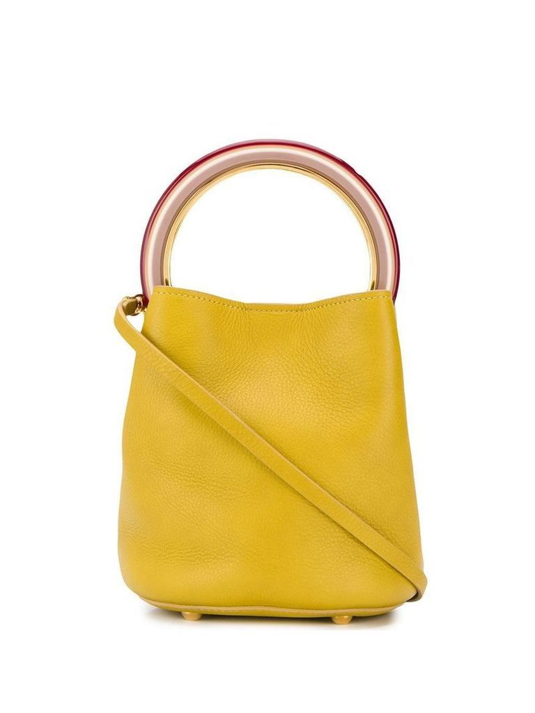 Marni Pannier bucket bag - Yellow