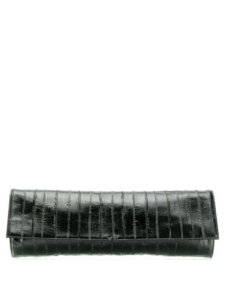 Giuseppe Zanotti textured clutch bag - Black