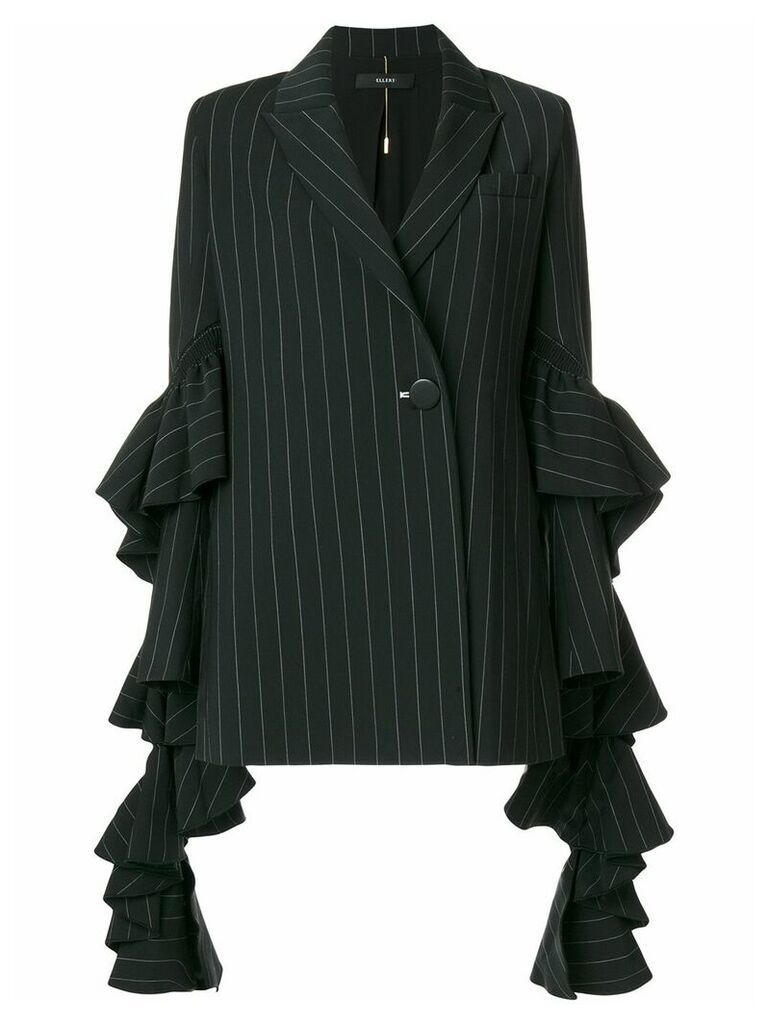 Ellery striped blazer - Black