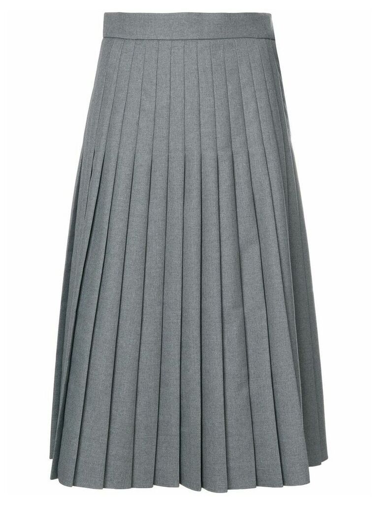 Thom Browne School Uniform Pleated Skirt - Grey