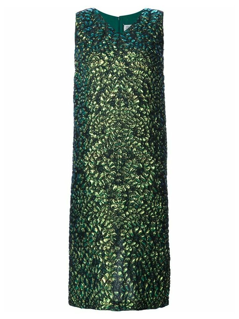 Maison Margiela lizard print dress - Green