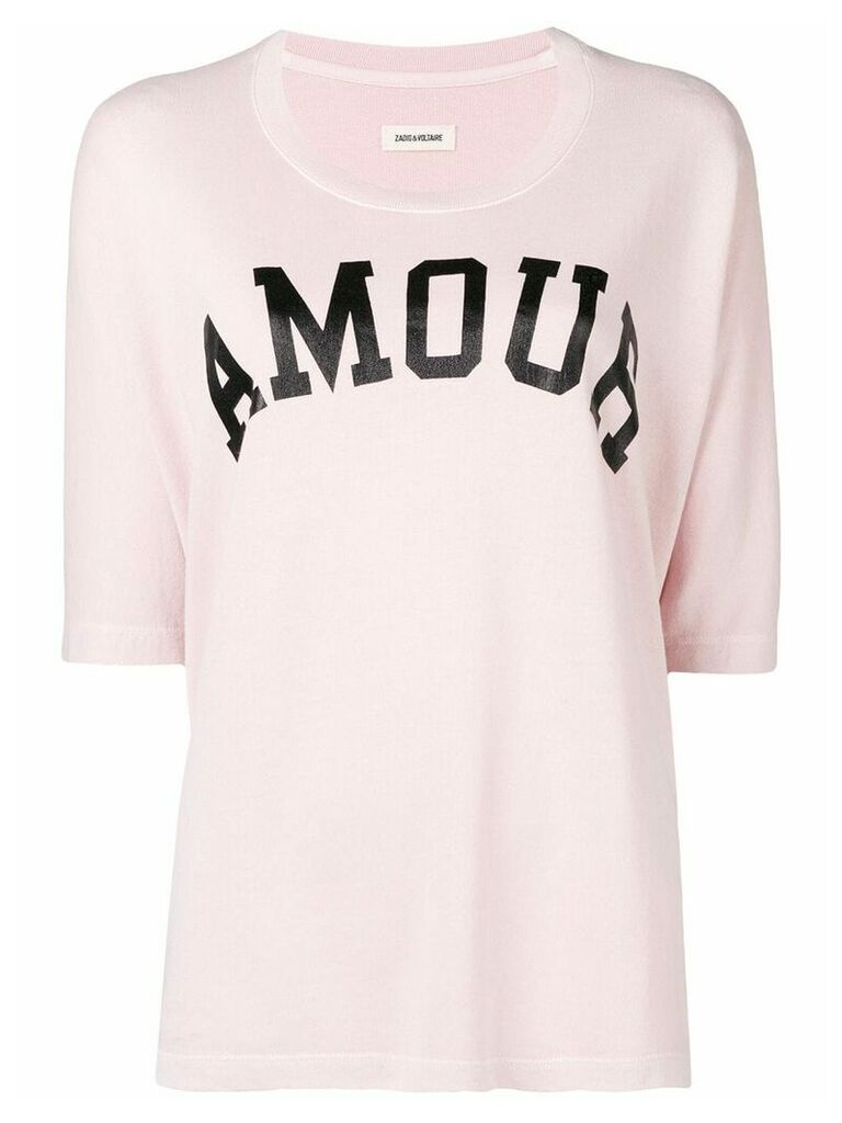 Zadig & Voltaire Amour T-shirt - Pink