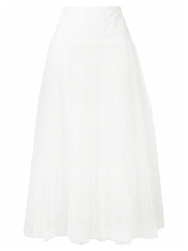 Ermanno Scervino lace skirt - White