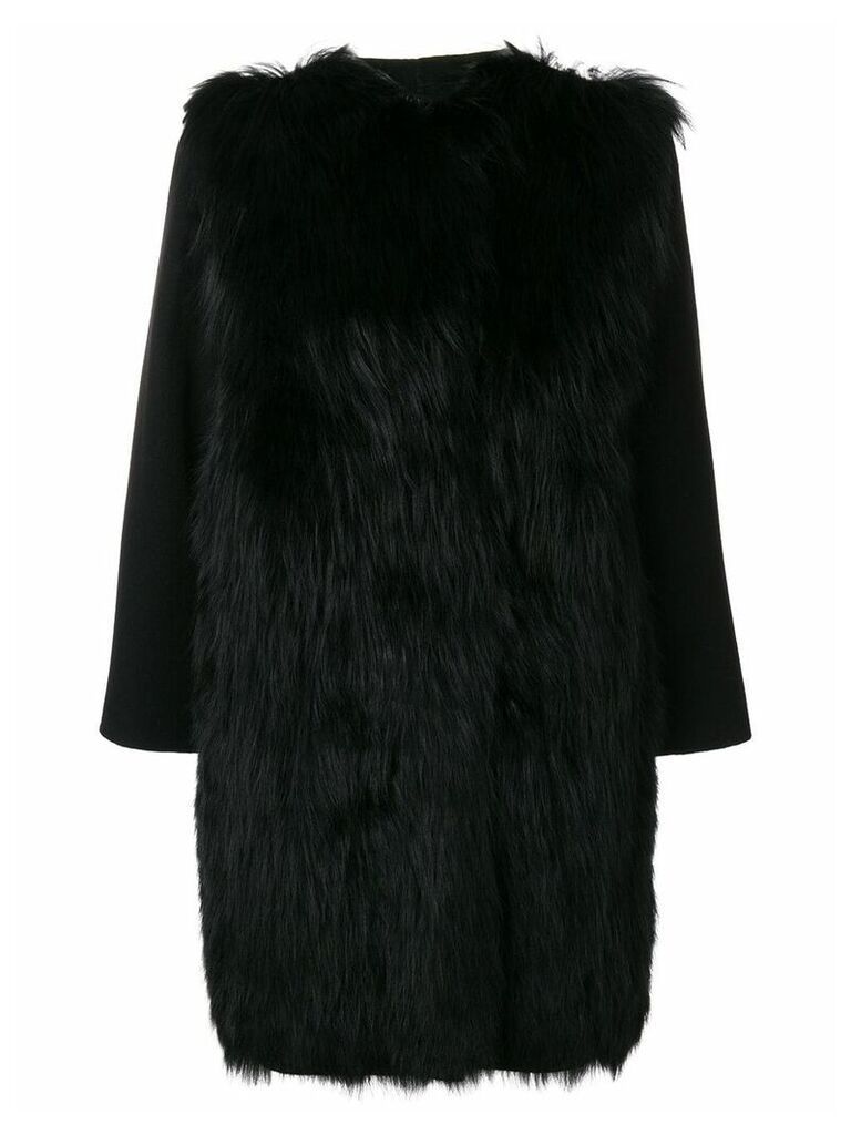 Simonetta Ravizza Poline coat - Black