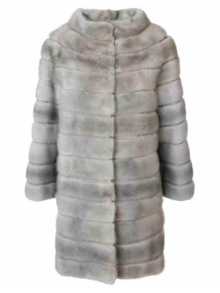 Liska Zek fur coat - Grey