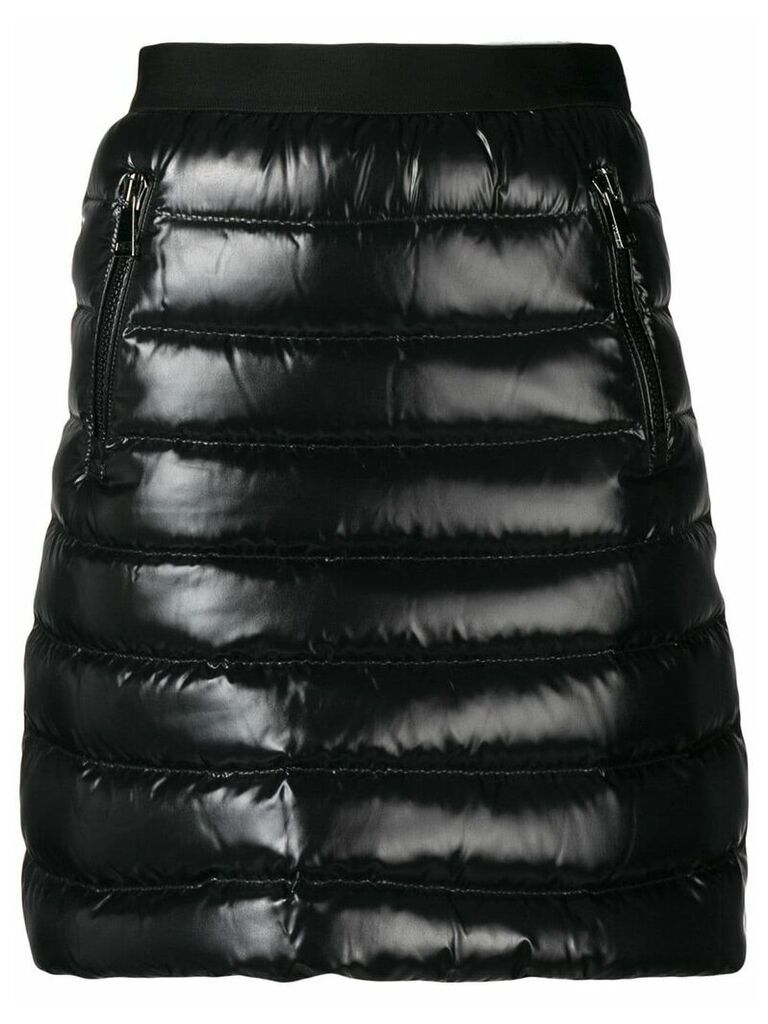 Moncler padded skirt - Black